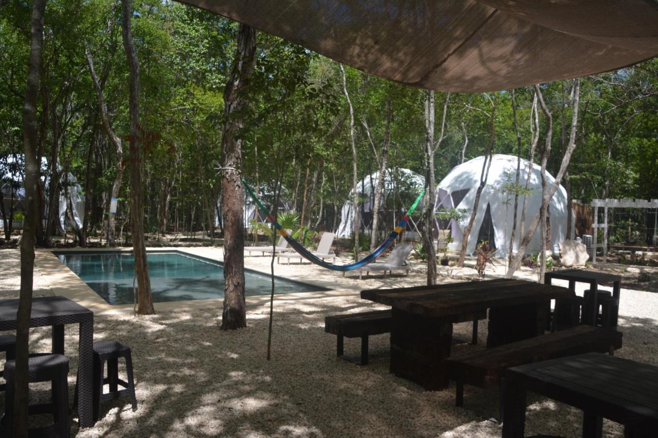 Glamping Mayan Glam Tulum Kültér fotó