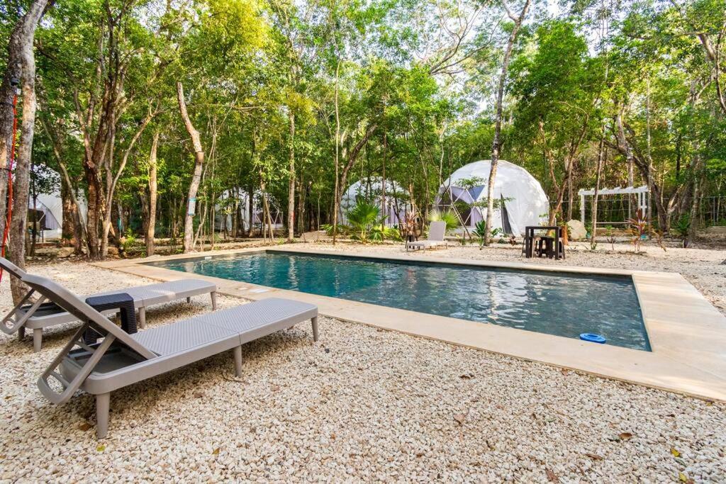 Glamping Mayan Glam Tulum Kültér fotó